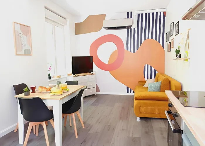 Appartement Beranger, 4 Lits - 2 Sdb - Climatisation -stationnement Gratuit